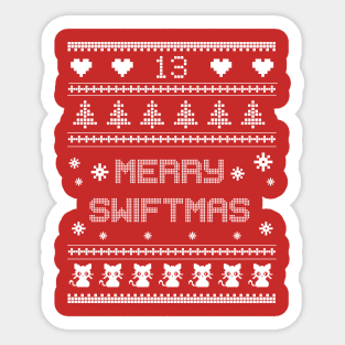 merry swiftmas 13 Sticker